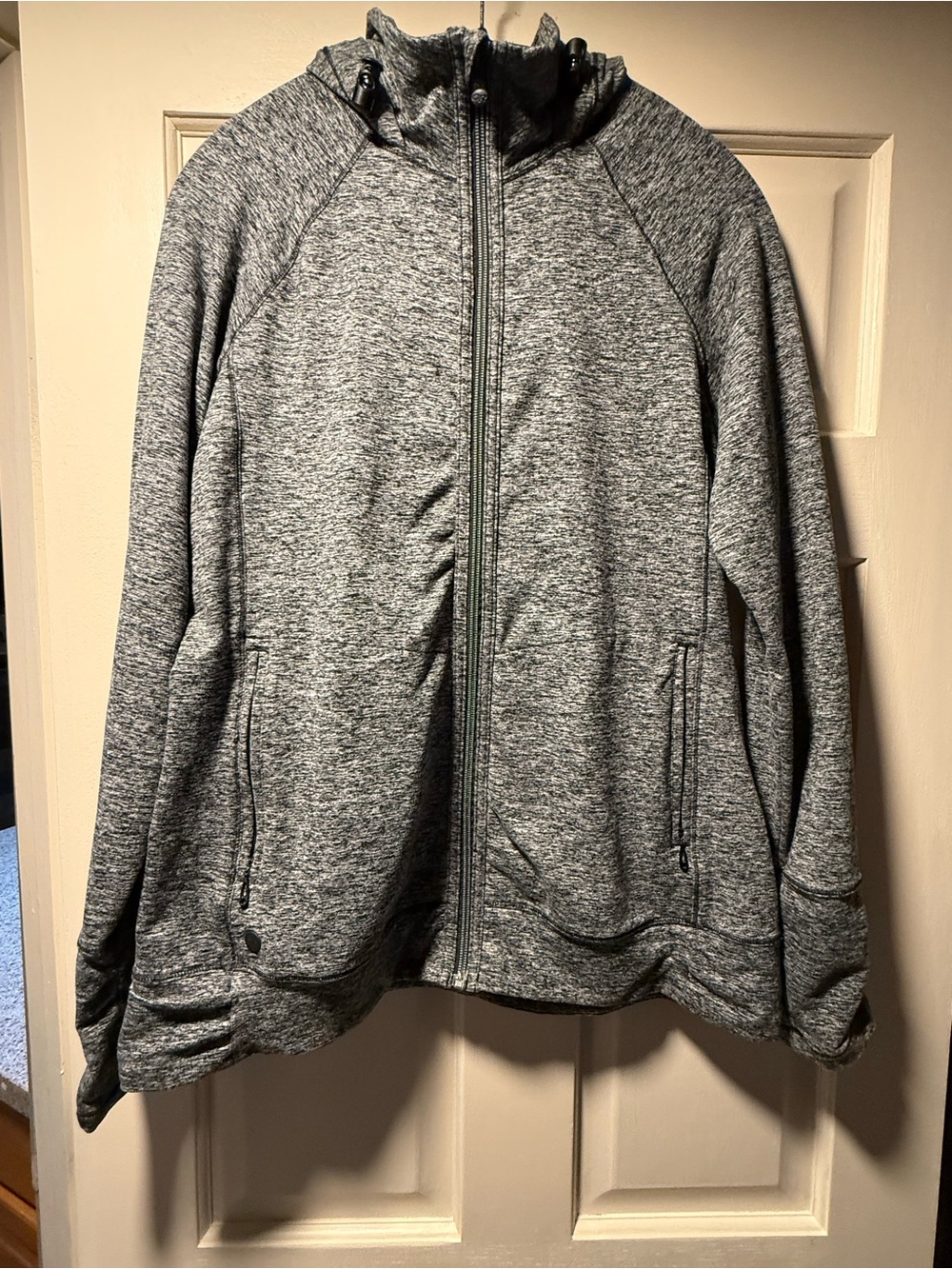 Outdoor Research Women’s Large Hooded Performance Jacket Gray Full Zip